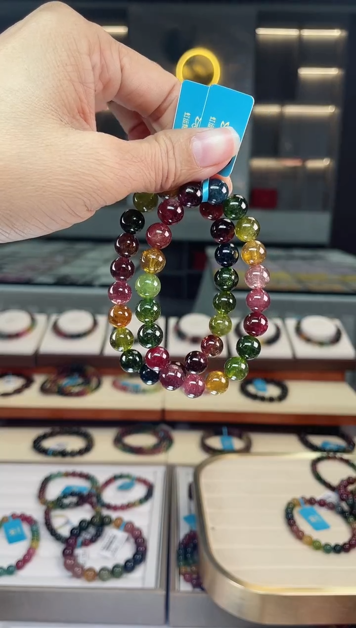 【闪购商品】碧玺单圈手串未镶嵌（多样性发一条）Q