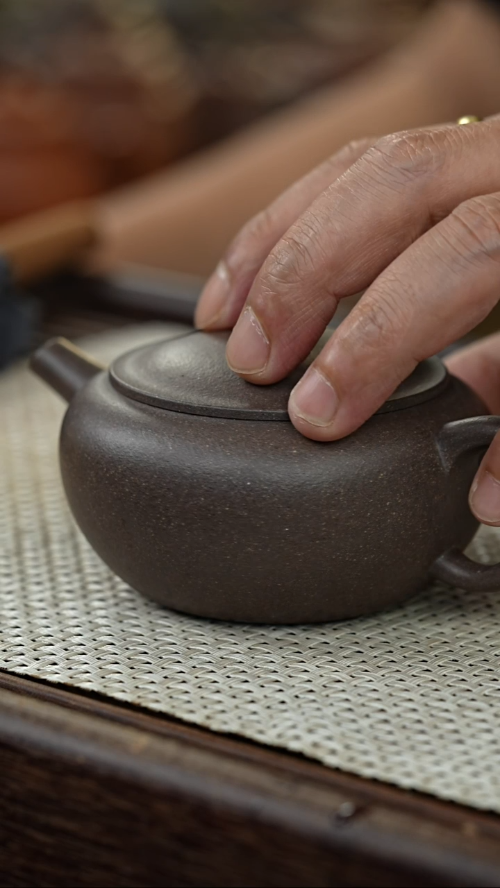 茶壶紫砂@@YZGT17062沈新大彬钵圆