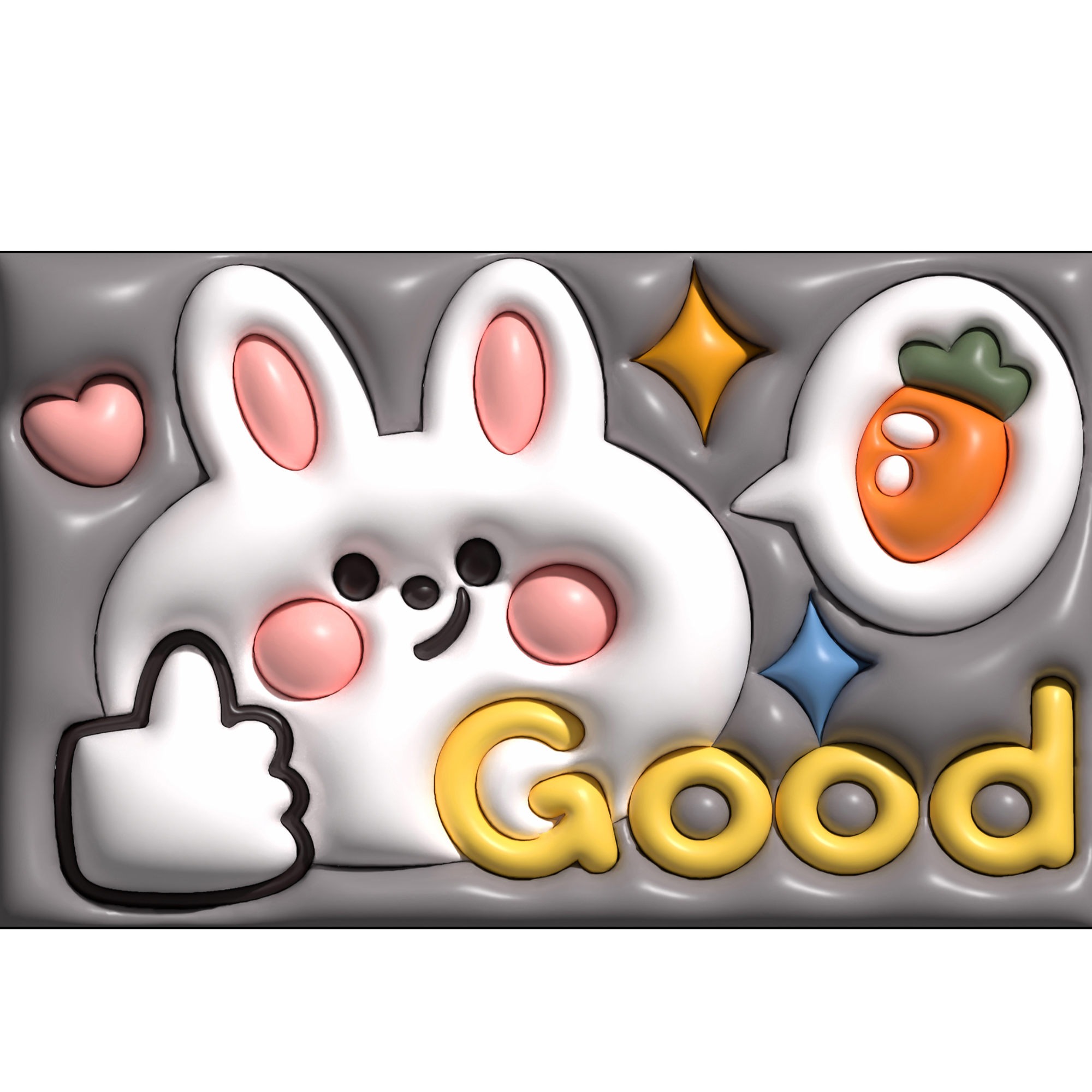 D3儿童卡通地毯卧室房间书房床边毯可爱阅读区洗手间地垫