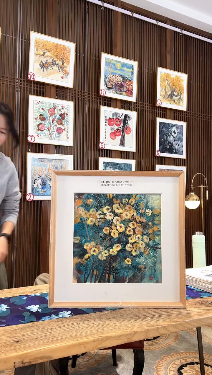 版画耿玉琨名章限量版画S