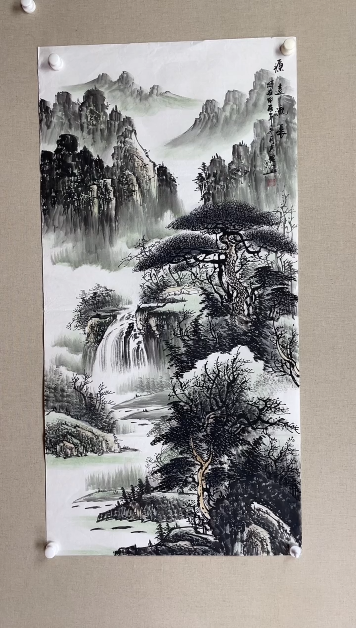 国画138*68 杨志龙杨志龙杨志龙杨志龙杨志龙