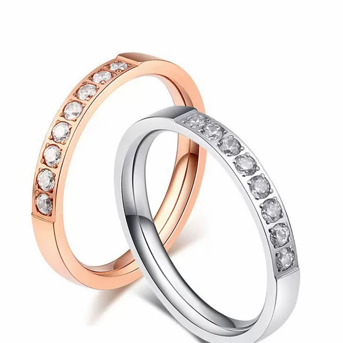 克什米尔碎钻戒指