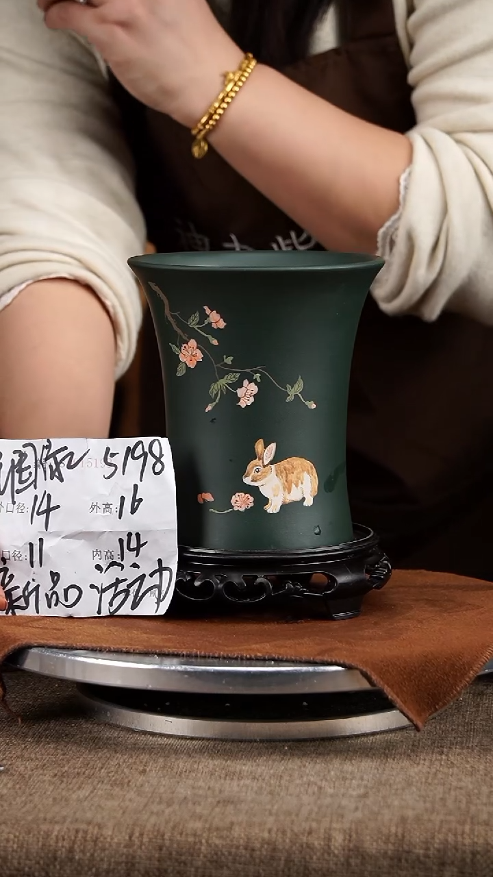 【闪购商品】紫砂花盆紫砂花盆5198+z