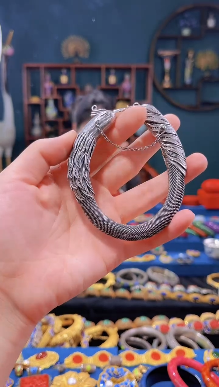 【闪购商品】非遗绝技 花丝凤镯