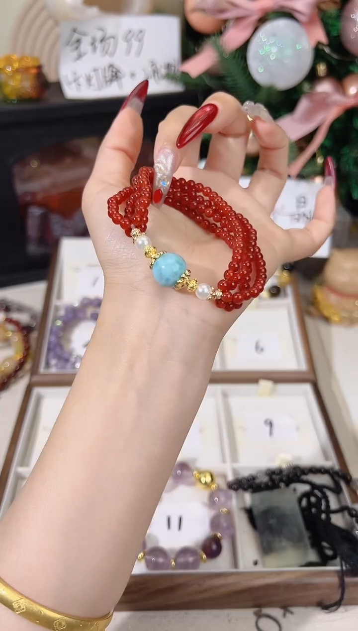 未镶嵌手链水晶海文