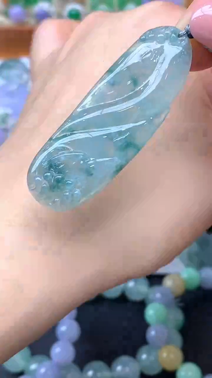 【闪购商品】翡翠颈饰未镶嵌45-天然翡翠