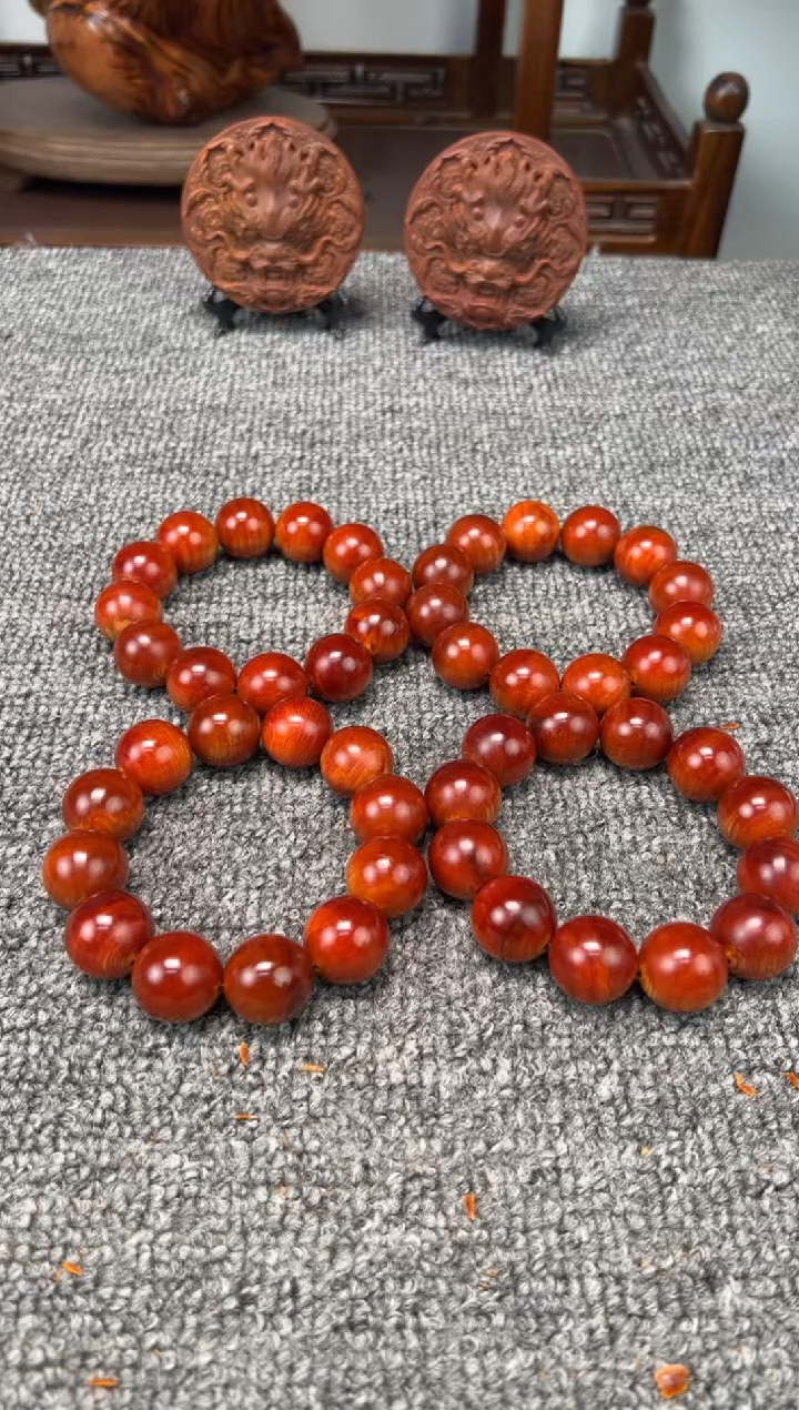 柏木（崖柏）2.0圆珠血红玫瑰 秒沉水香味浓郁