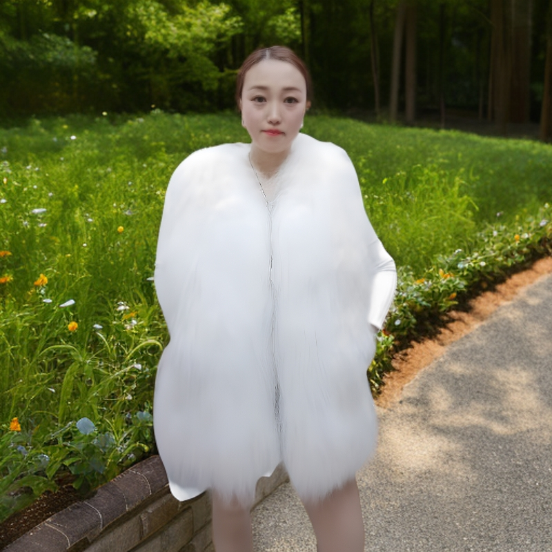 进口彩狐马甲，时尚百搭，气质秋冬保暖。