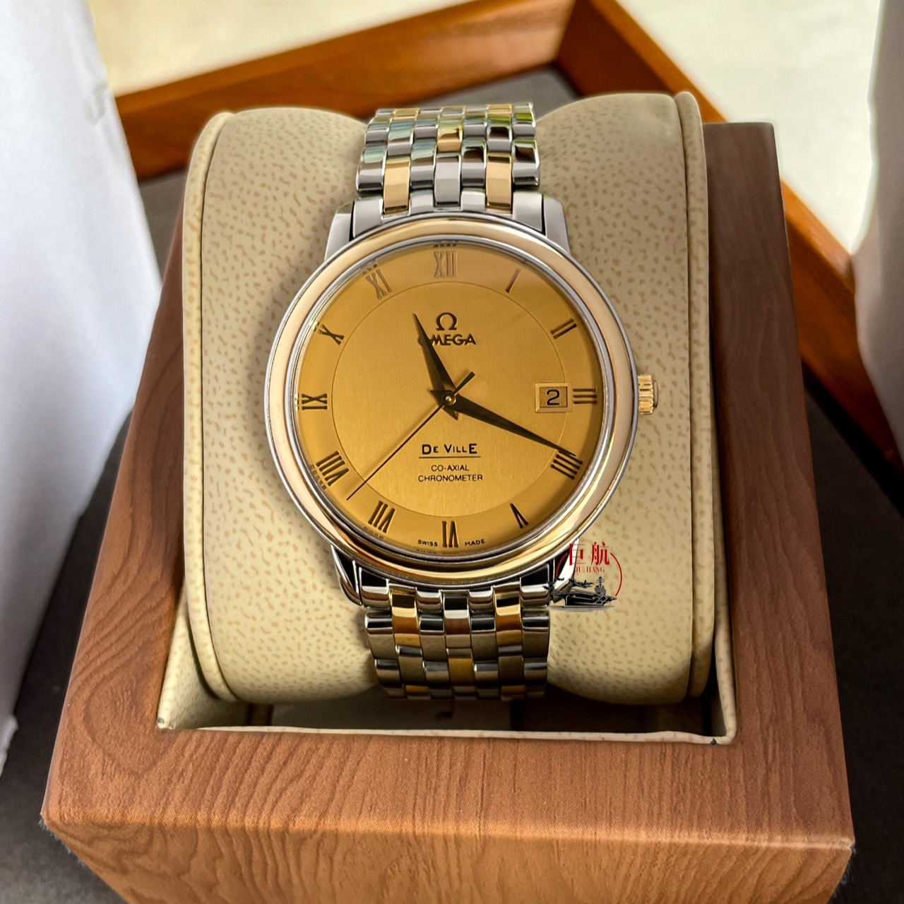 99新 Omega/欧米茄 碟飞 4374.11.00  36.5mm   单表