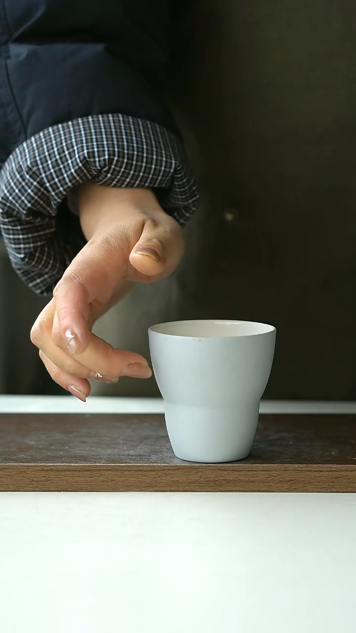 【闪购商品】陶瓷微瑕灰色串麦vipp葫芦杯@4-2@