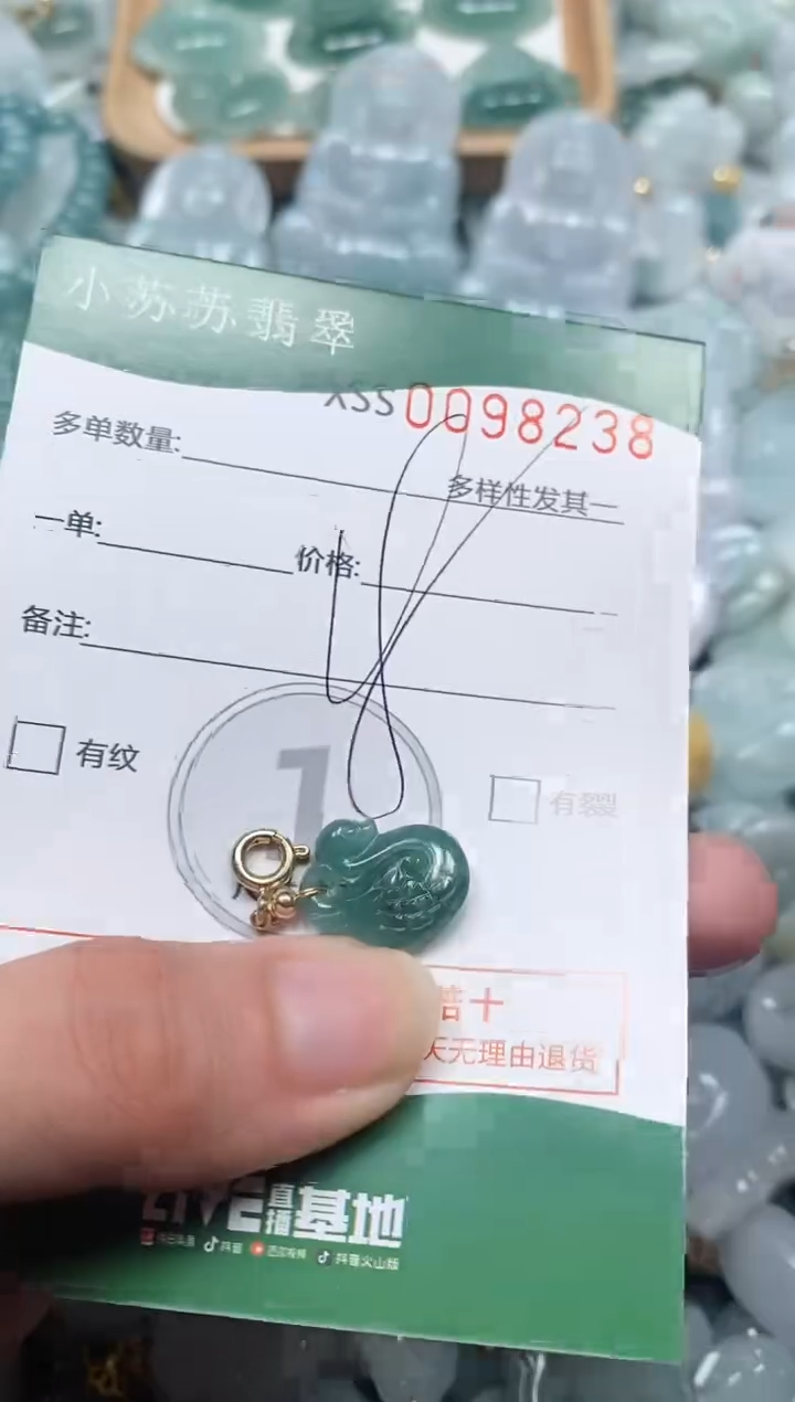 【闪购商品】翡翠颈饰未镶嵌闪购商品0098238