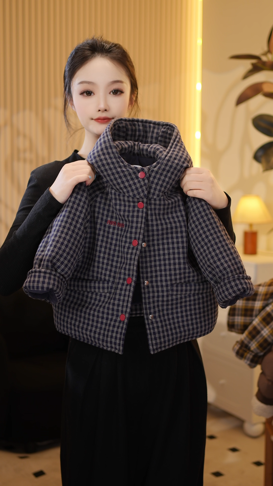 现货【加绒棉服】2025秋冬新款儿童时尚宽松保暖潮流棉服外套90301
