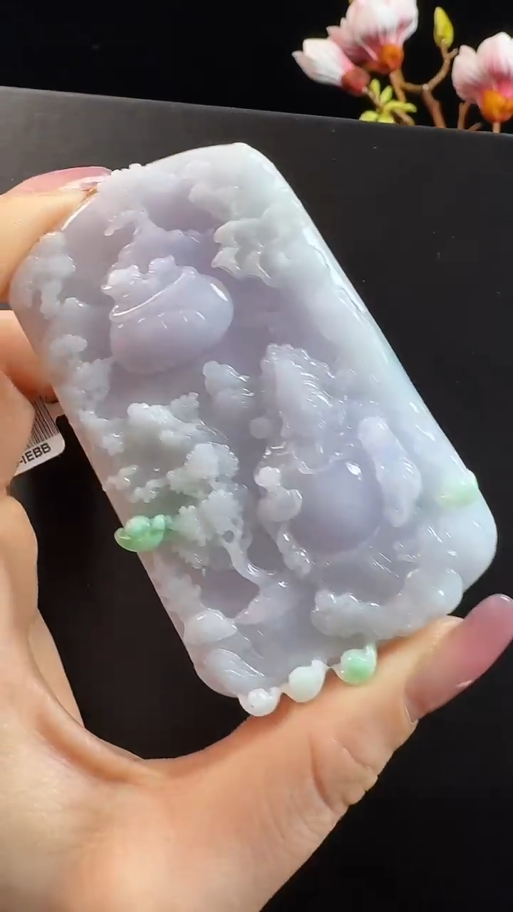 颈饰未镶嵌翡翠财爷爷