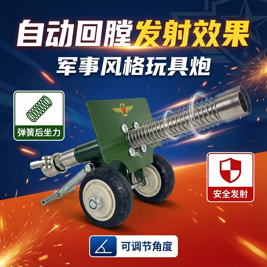 放鞭炮专用小钢炮放炮神器可发射炮仗的玩具支架过年放炮神器