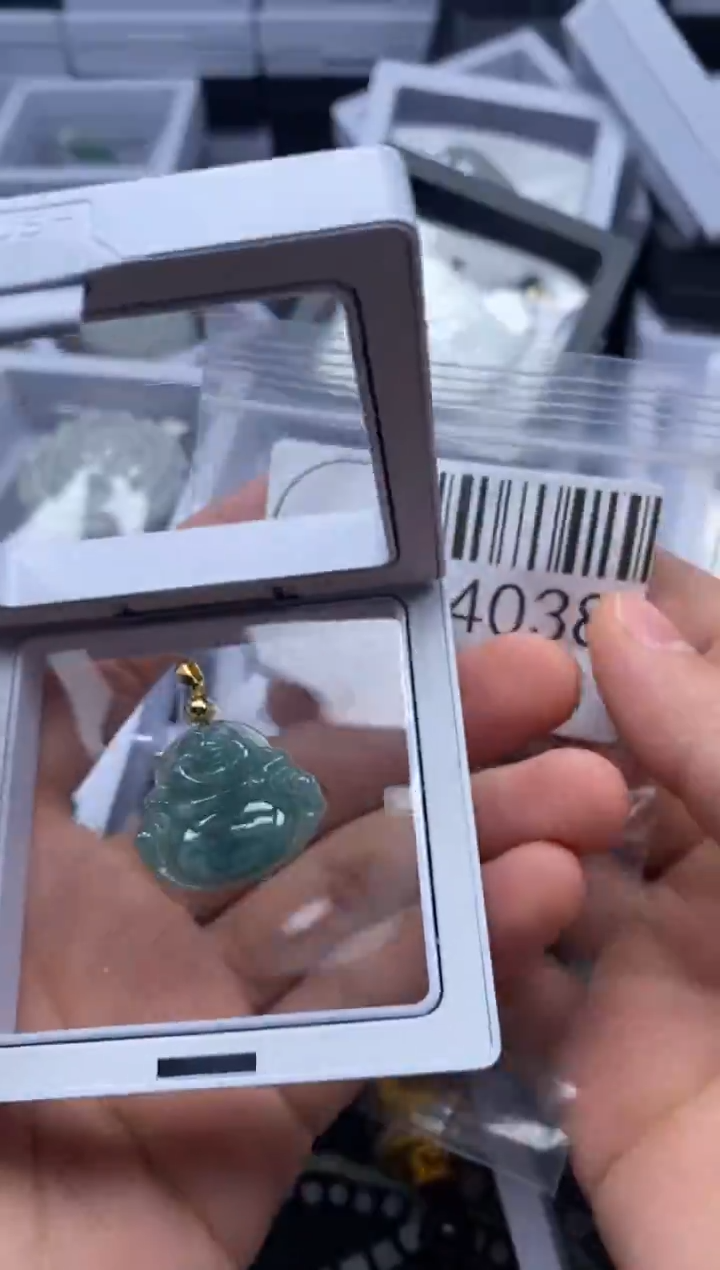 吊坠(不含链)未镶嵌翡翠4038