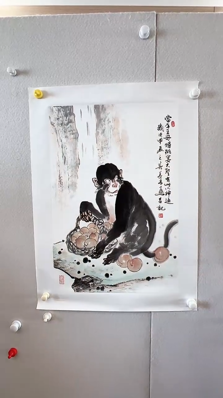 【闪购商品】国画郑长青国画作品17