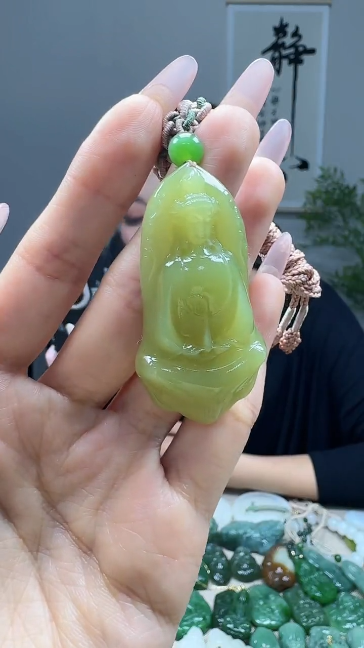 未镶嵌和田玉挂件1
