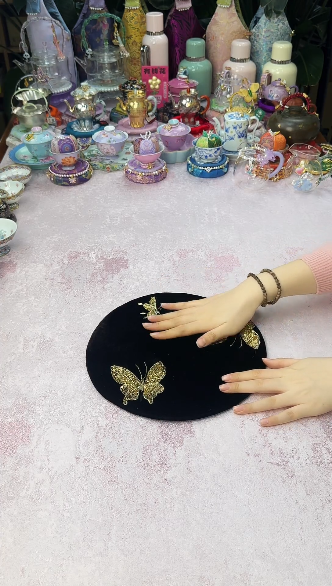41福利款丝绒圆茶席