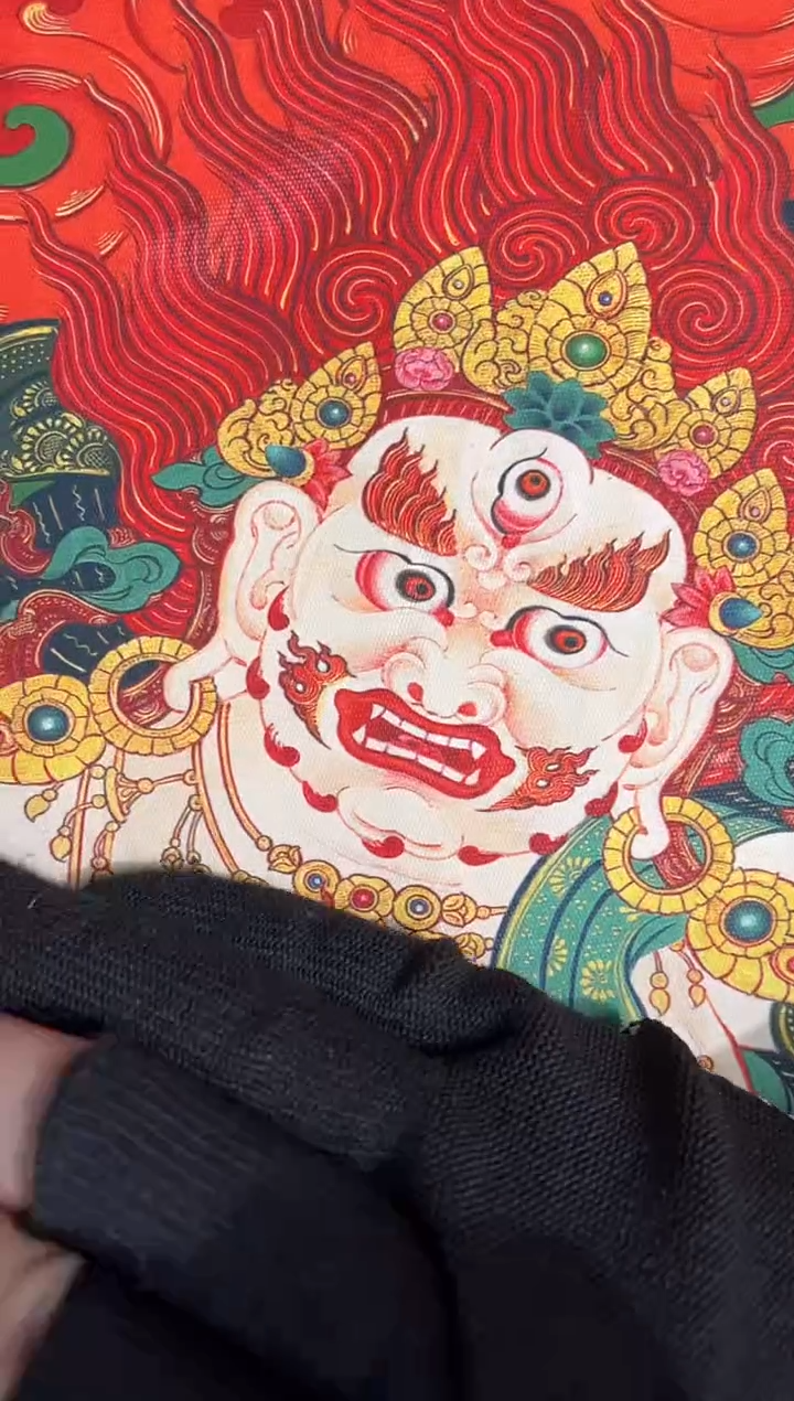 卷轴画曦曦的唐卡tk160