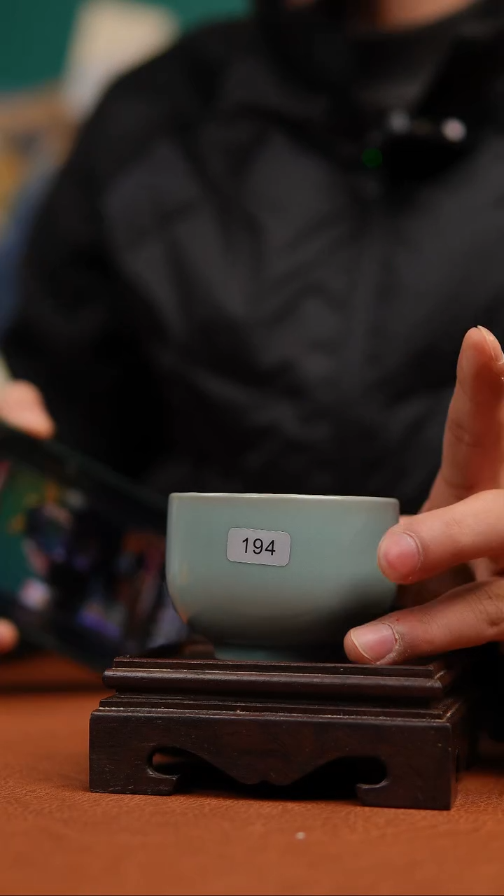 【闪购商品】瓷片原产地原矿仿古罗汉杯微瑕福利