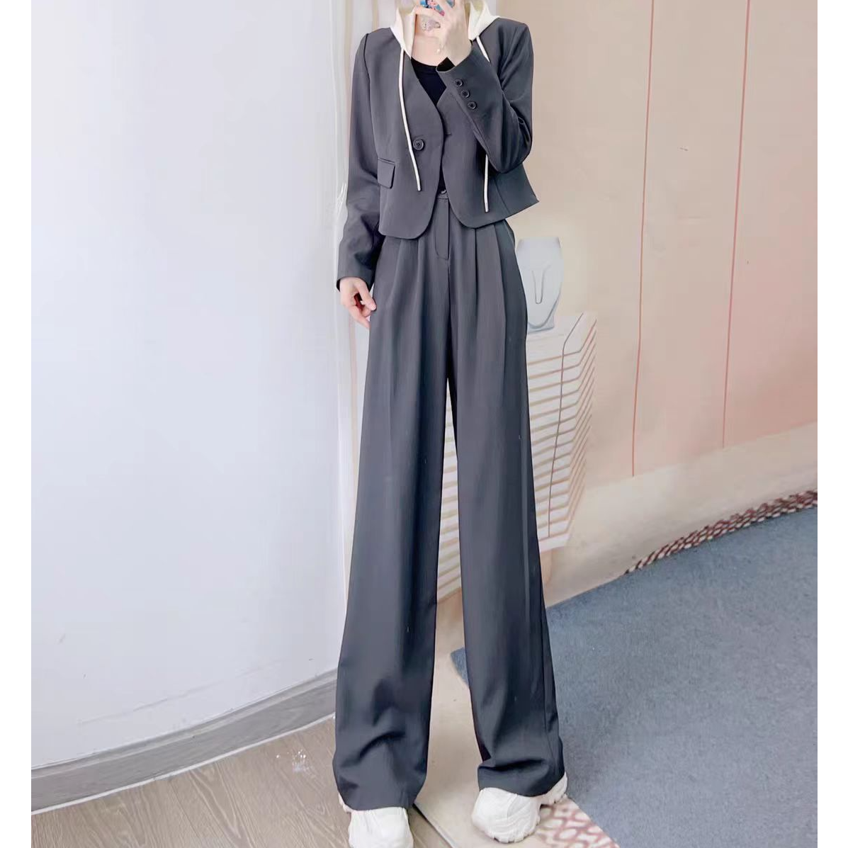 25.12.30MF　D17　帽子可拆卸两件套套装　【102/103】