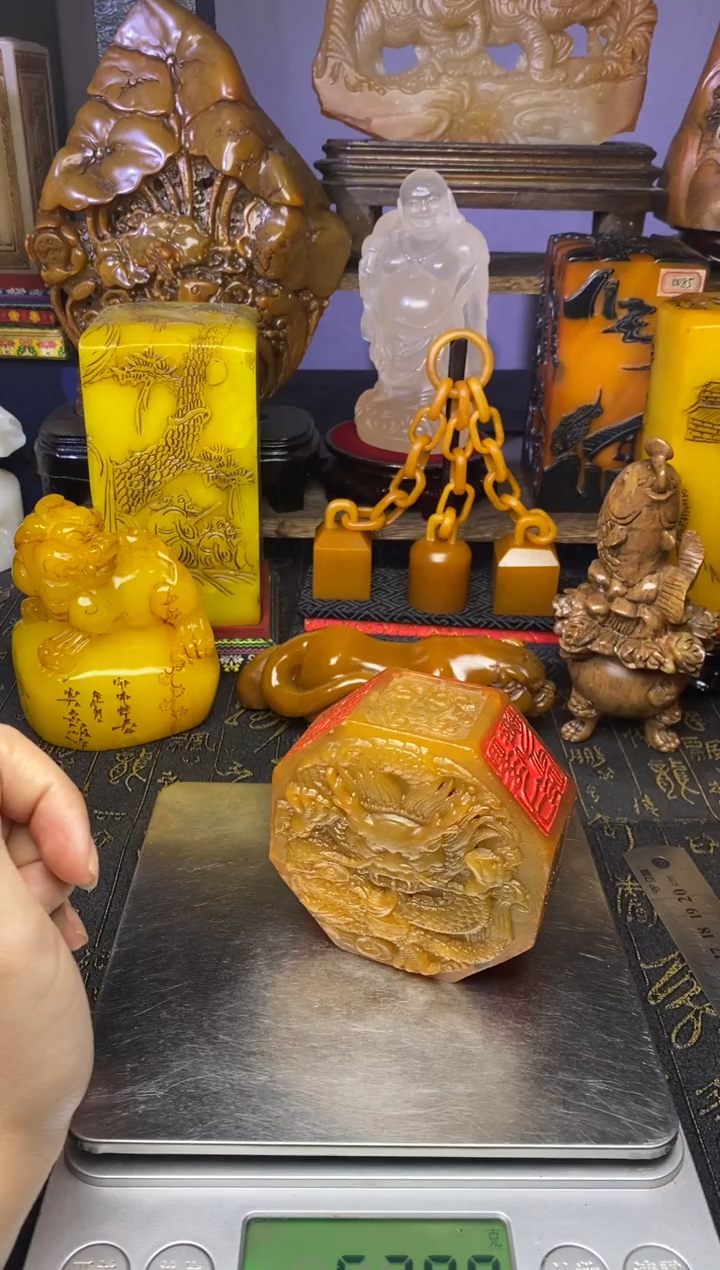 寿山石印石纯天然篆刻石料