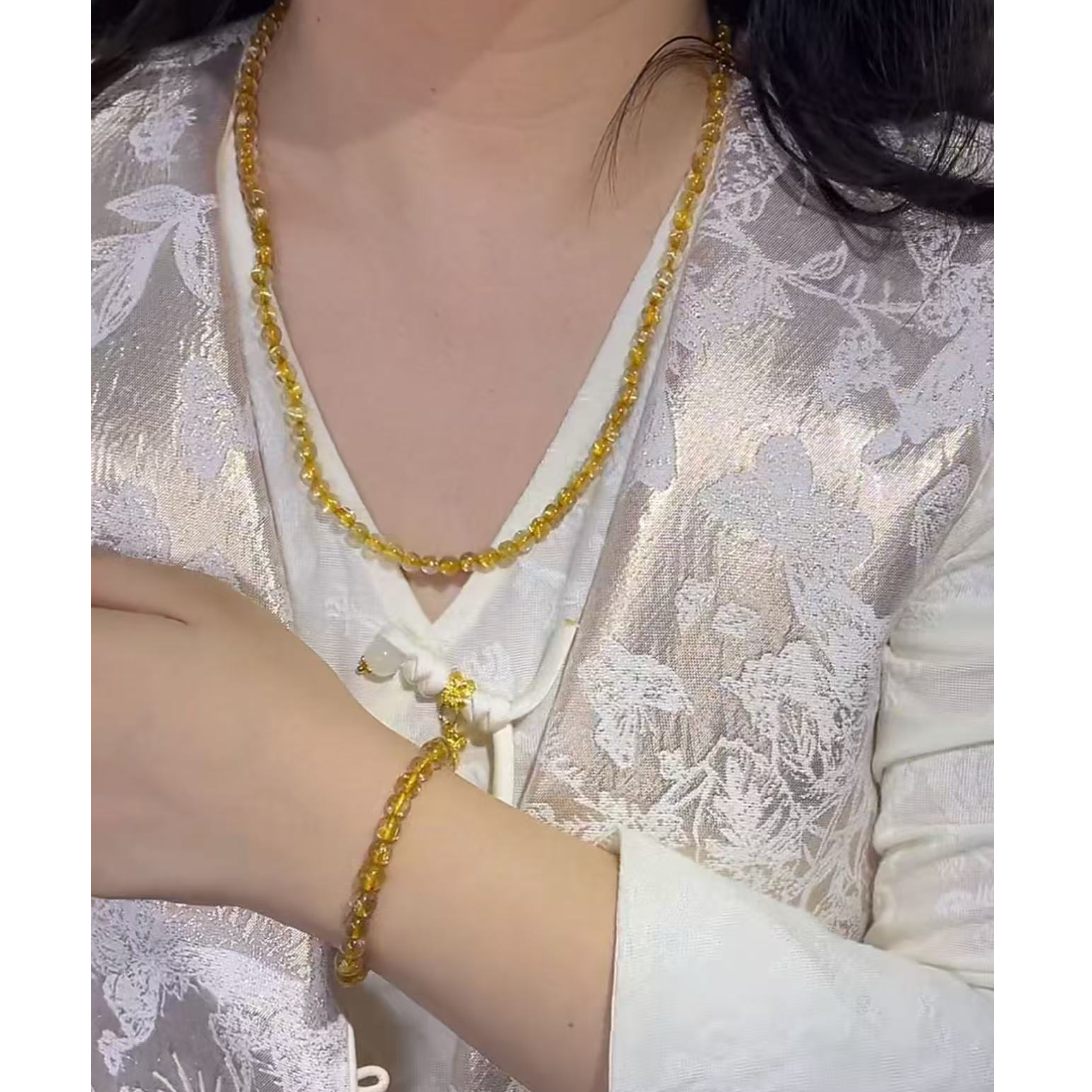 【玉经纶】175537/HQ85-水晶珠链-多样性发其一