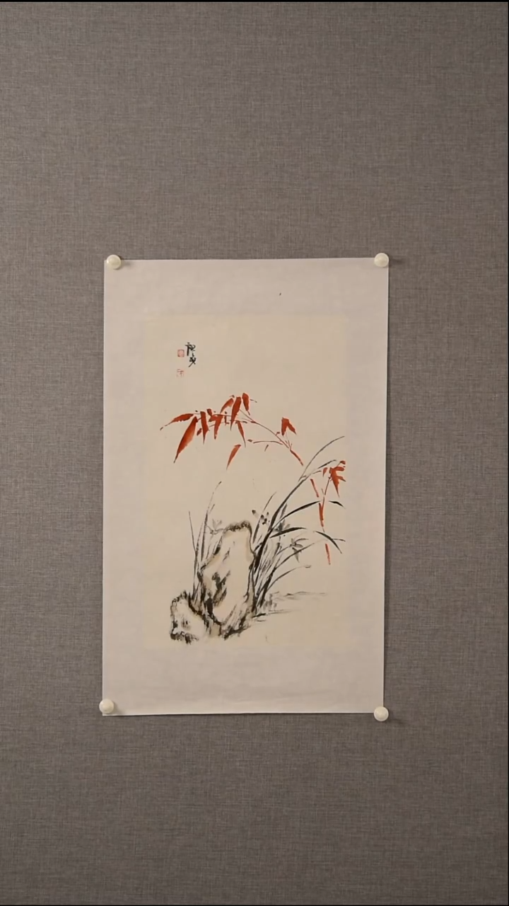 国画廖老师-花鸟-一平尺-13