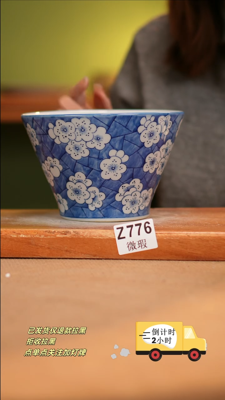 【闪购商品】瓷片WZ776窑林瓷业陶瓷