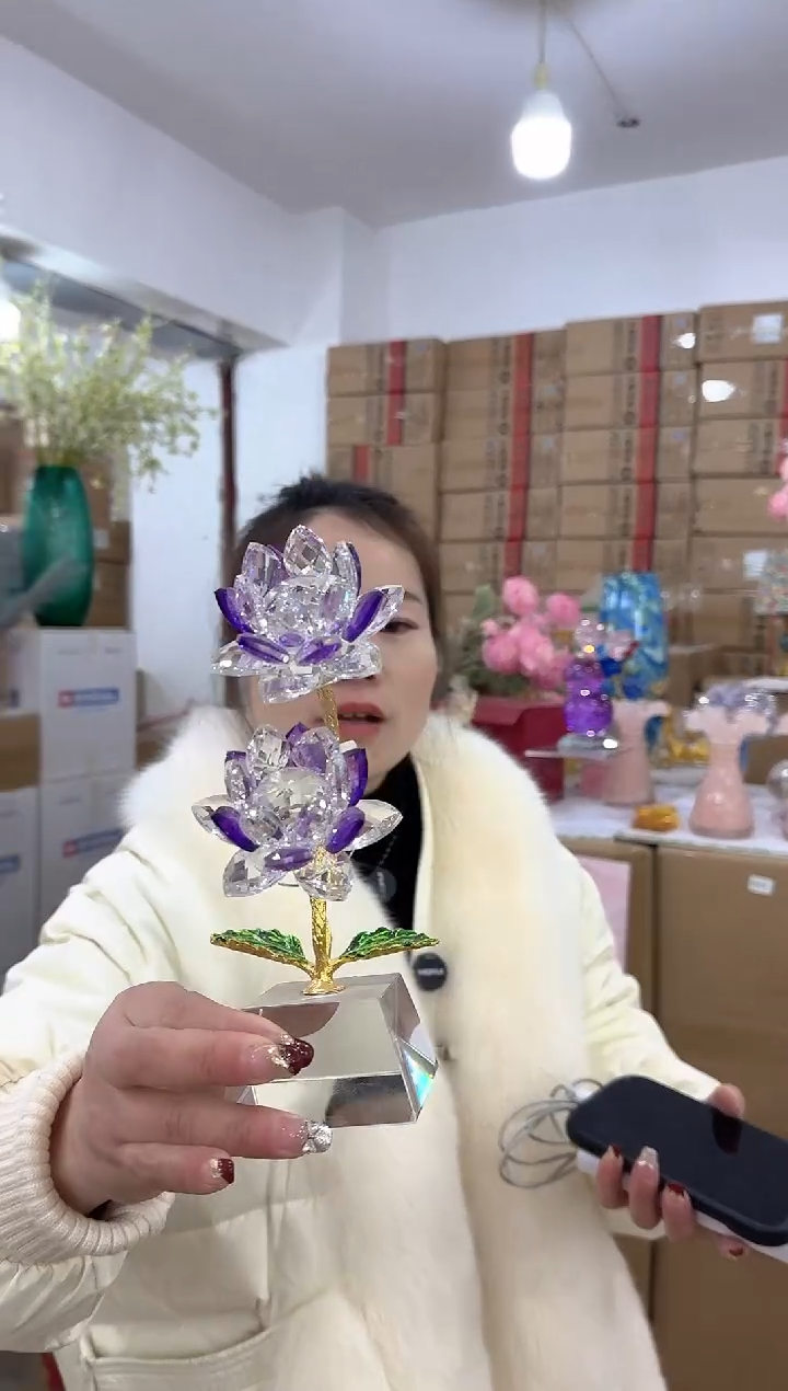 【闪购商品】琉璃迪喜花器-x-早53