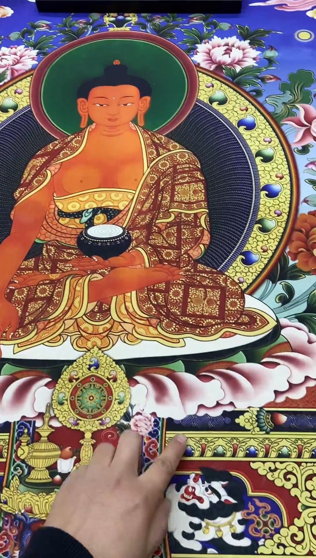 卷轴画精品挂饰 唐卡tk16