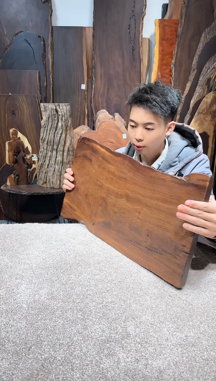 【闪购商品】风车木（黑檀木）尺寸62*30*2.2编号261