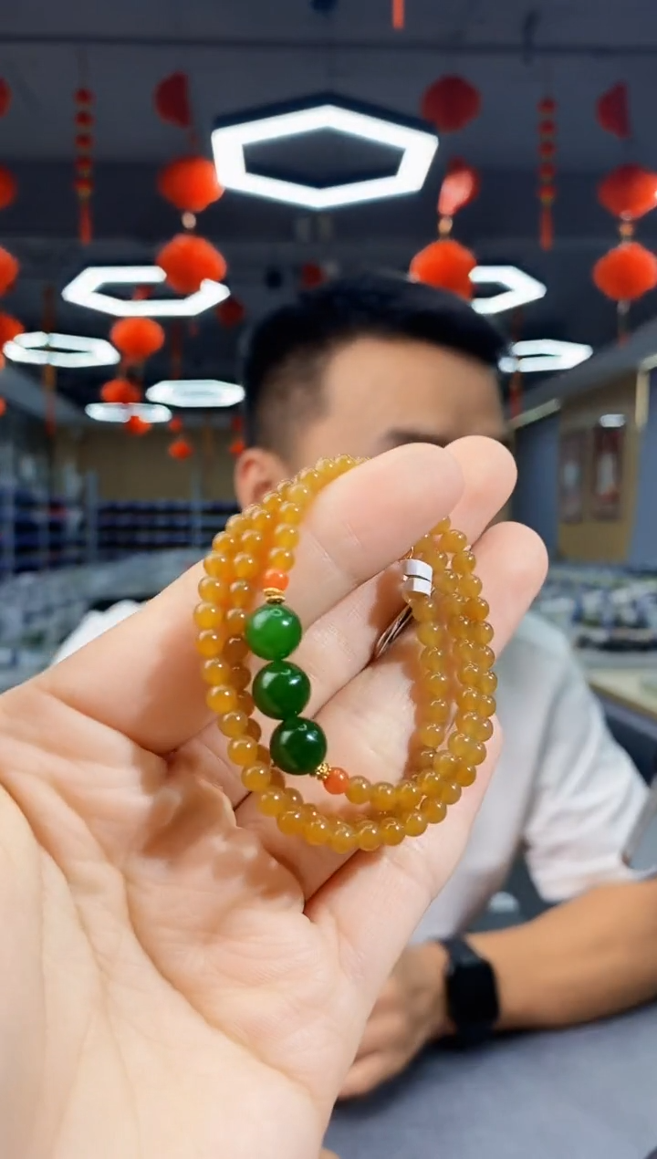 和田玉银S925镶嵌颈饰yp