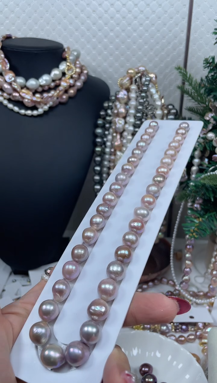 【闪购商品】淡水珍珠项链未镶嵌【纯恬珍珠】