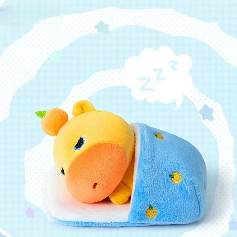 多爱联名正版水豚噜噜毛绒玩偶挂件公仔包包挂饰生日礼物创意周边