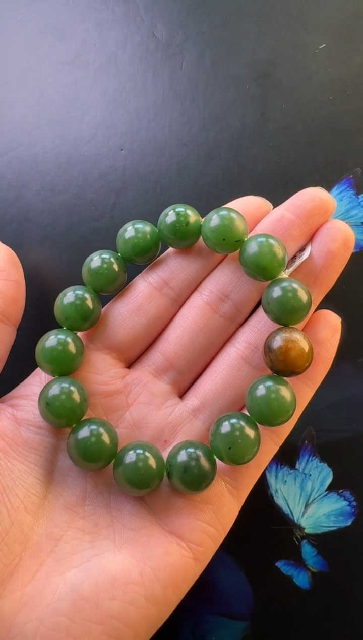 未镶嵌手串和田玉手串