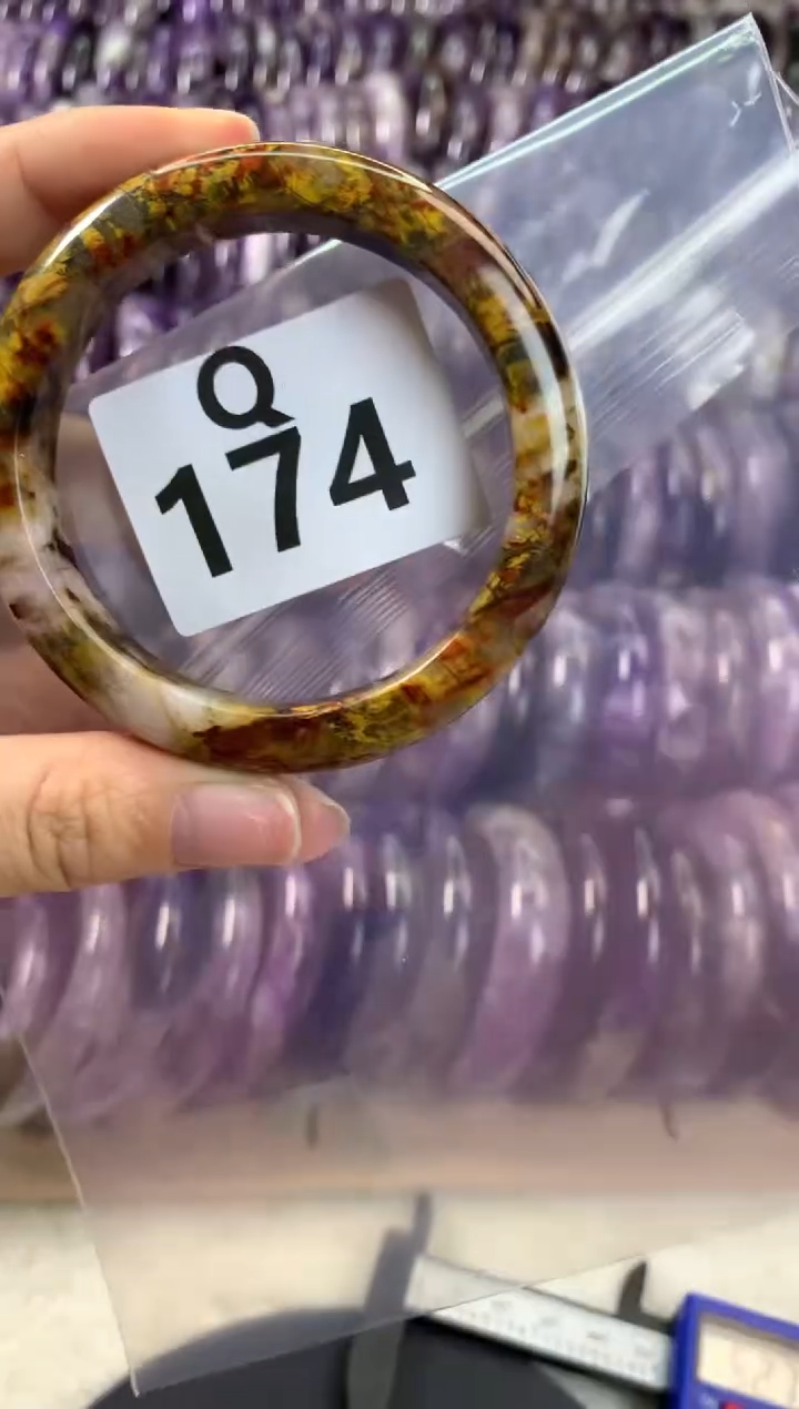 【闪购商品】水晶水晶手镯Q未镶嵌174-53