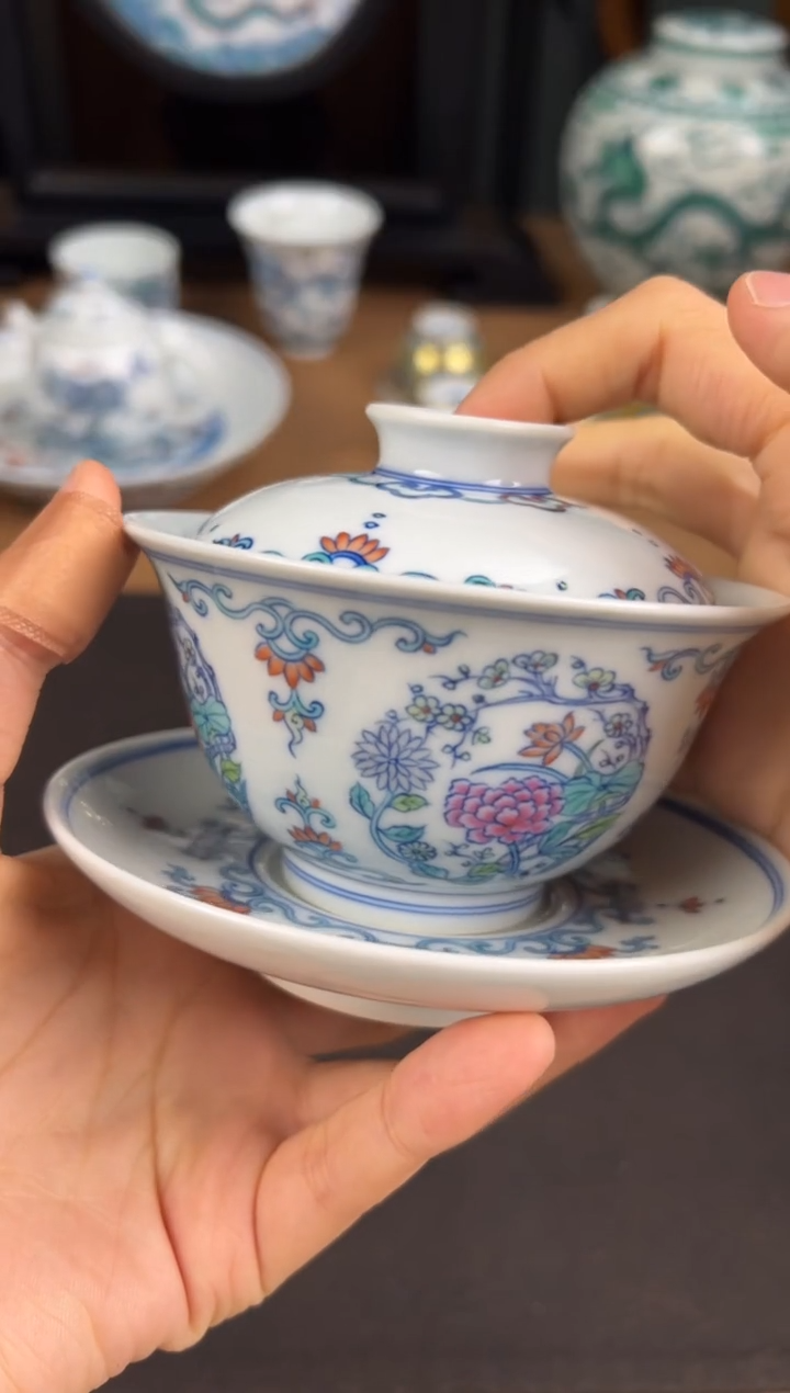 【闪购商品】瓷片               涂杏花