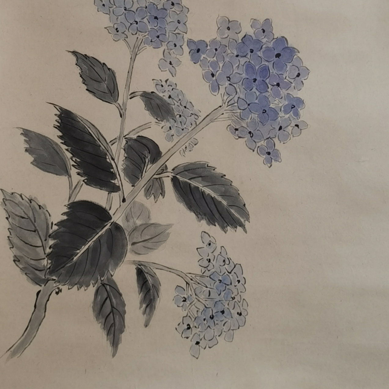 【辽拍美术】花卉  V240827-1-20   1.9平尺   纸本镜片   lj1127