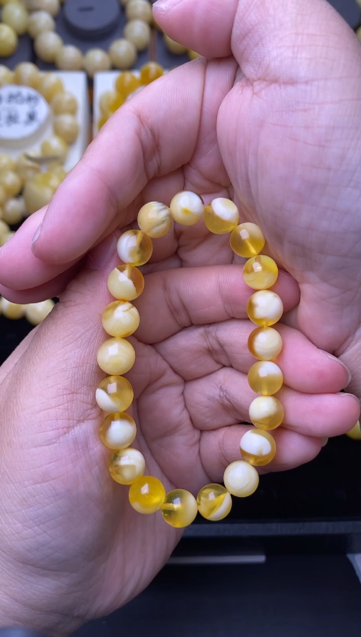 裸石琥珀未镶嵌大小姐珠宝严选135