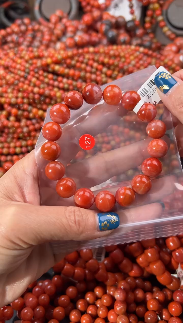 未镶嵌手串南红玛瑙12+