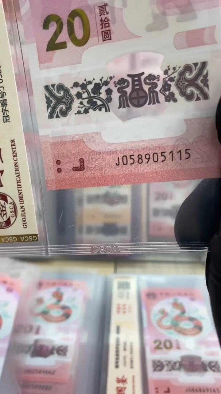 【闪购商品】塑料蛇钞 真钞【单张】5115