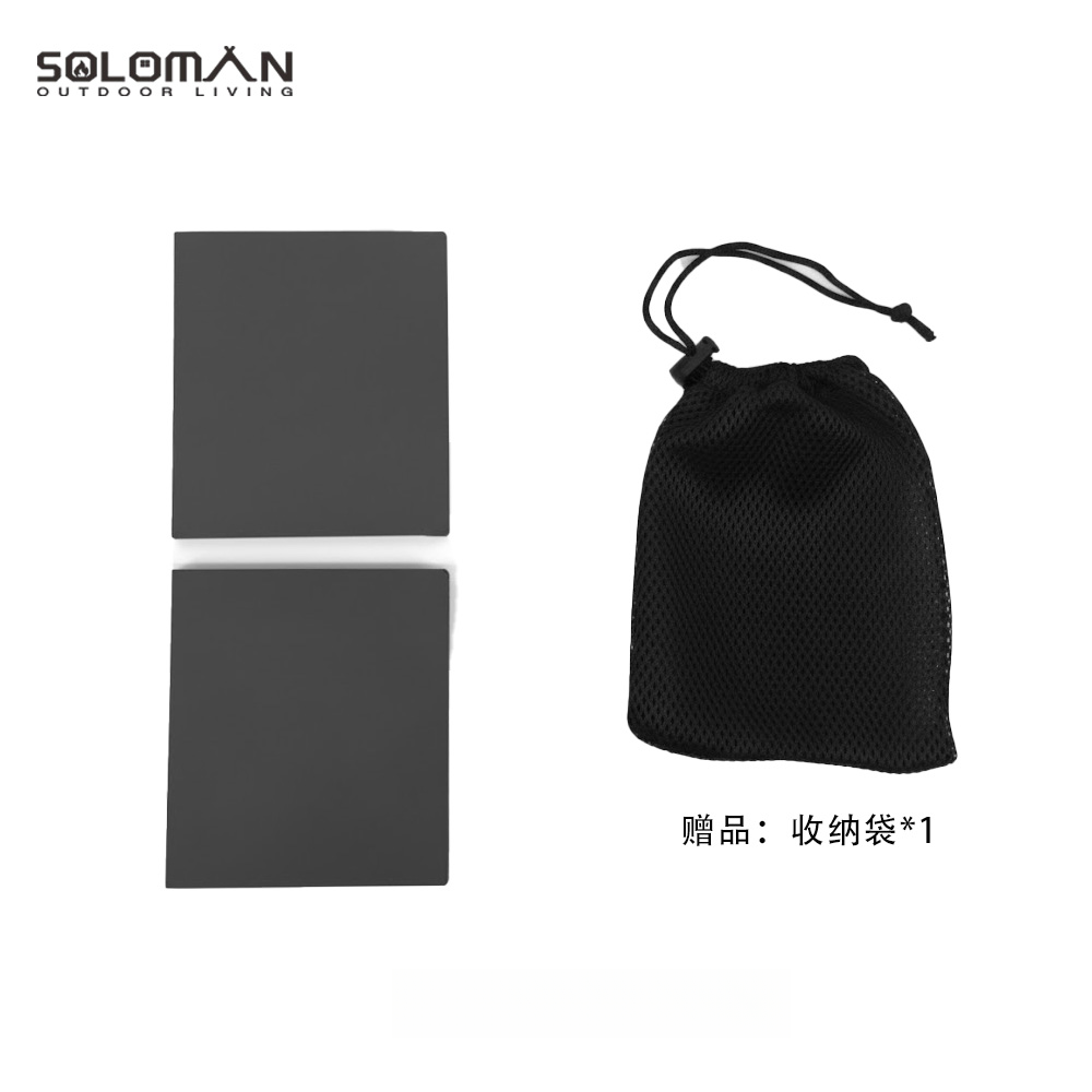 西迈配件铝合金三单元露营桌灰色IGT桌折叠收纳配件桌子便携