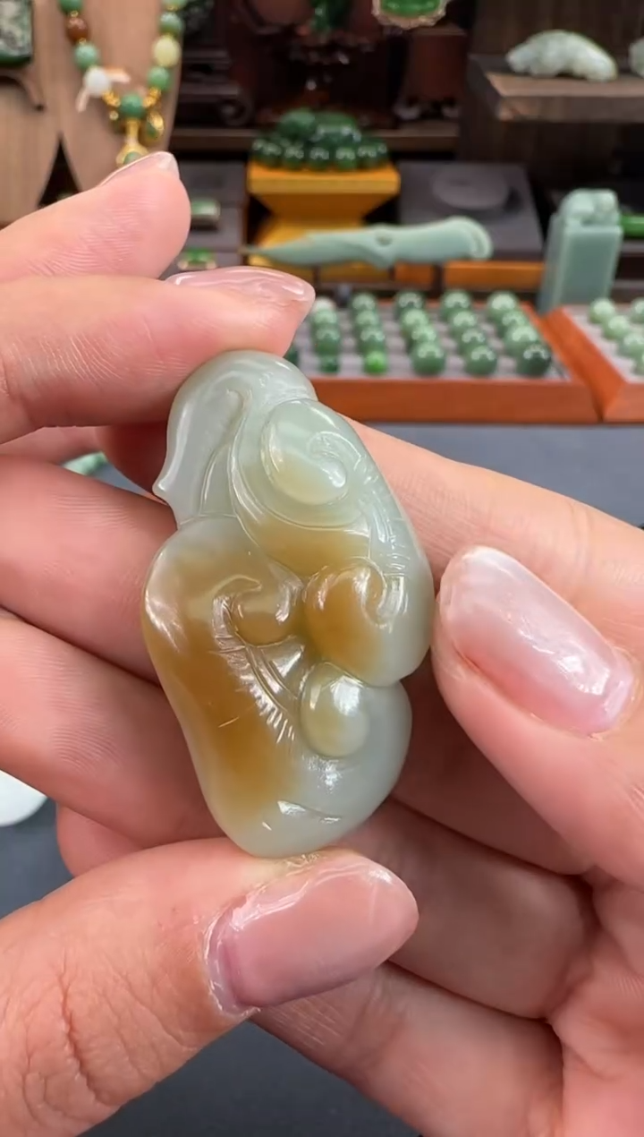 【闪购商品】和田玉吊坠未镶嵌1