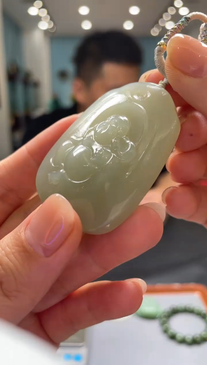 【闪购商品】和田玉颈饰未镶嵌02-26HDJT0142984