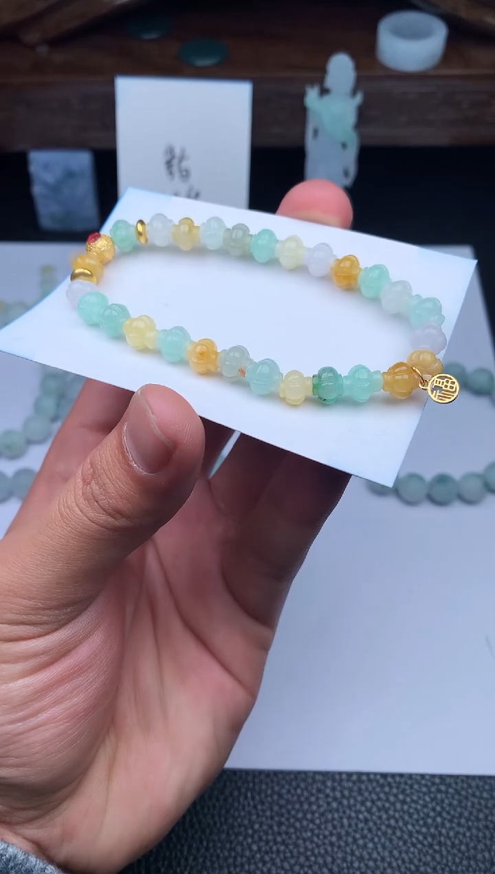 【闪购商品】翡翠手串未镶嵌手串