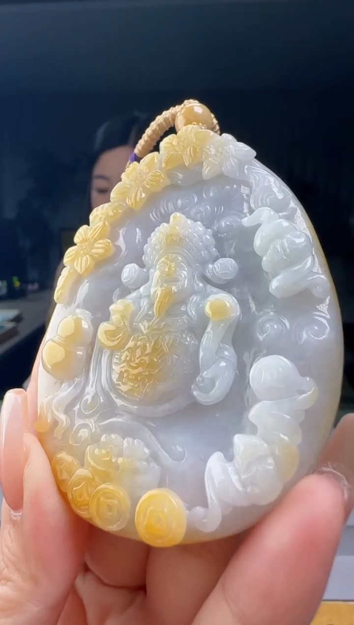 翡翠未镶嵌吊坠(不含链)YL@@WS50817024