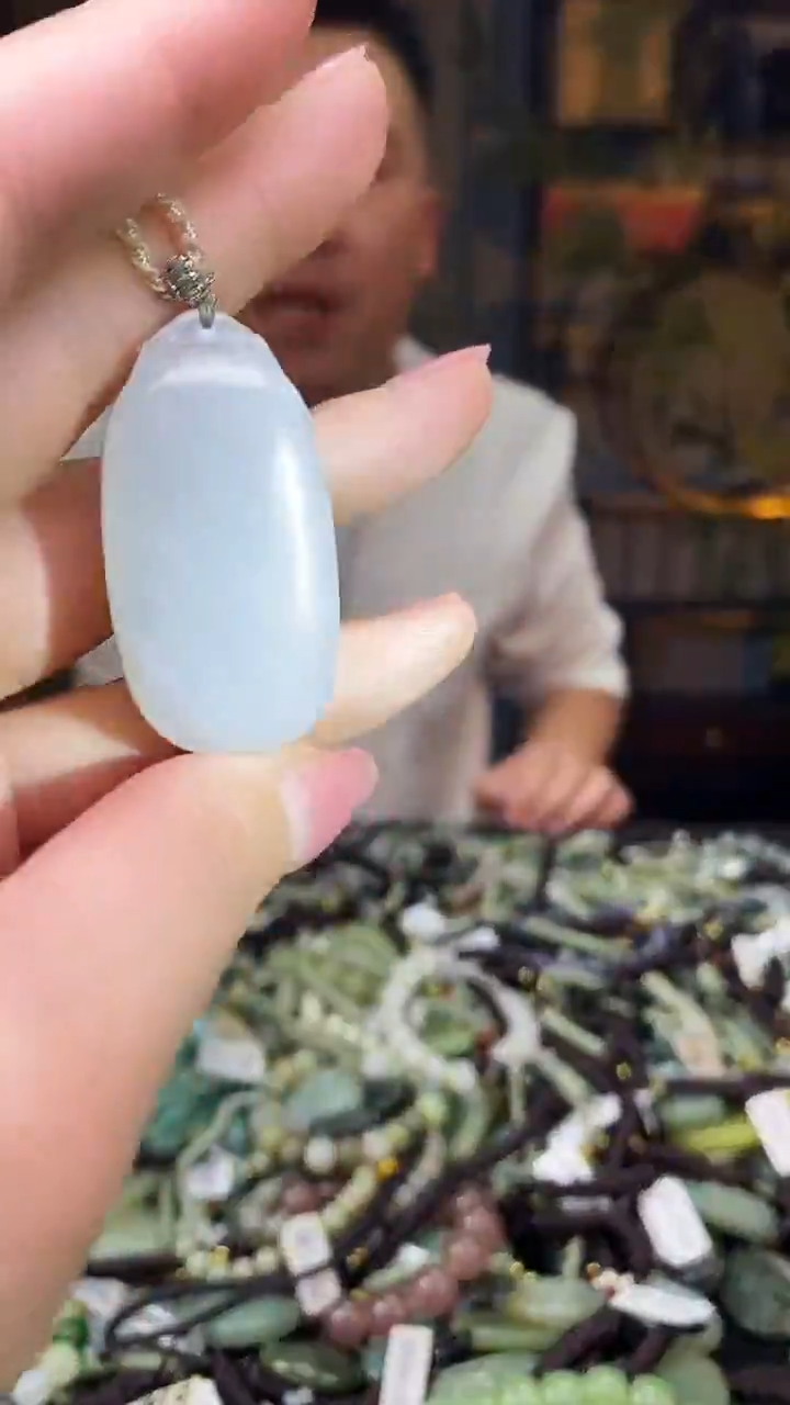 颈饰未镶嵌和田玉多样性发货，拍一发一