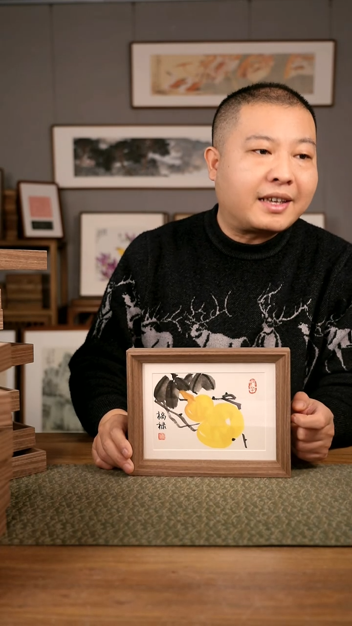 书法协会会员老师作品-旭然老师作品葫芦