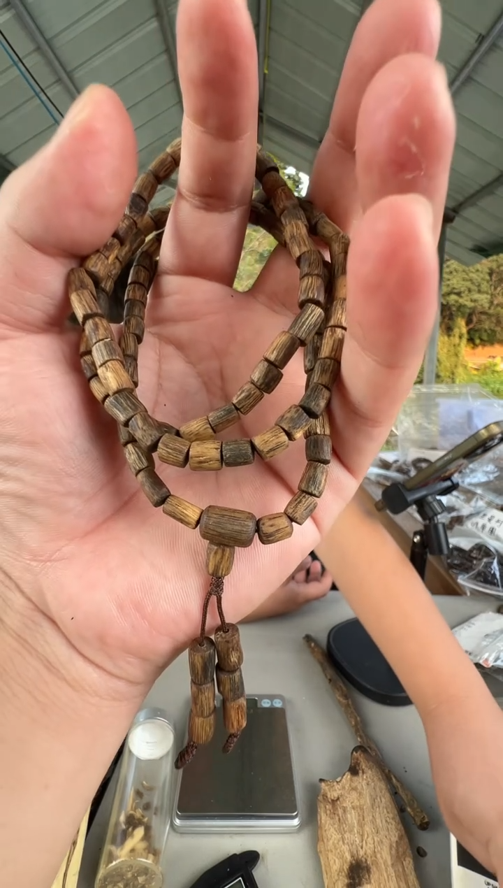 沉香沉香枕随型桶珠多圈多样性发一
